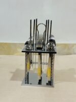 24 Pcs Stainless Steel Cutlery Set – 11 Gauge - Image 4