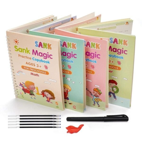 Sank Magic Practice Copybook for Kids Handwriting Improvement