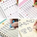 Kids number writing practice with Sank Magic Copybook