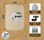 Self-adhesive wall screws used for hanging photo frames on wall