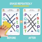 2 markers and attached duster for tracing book