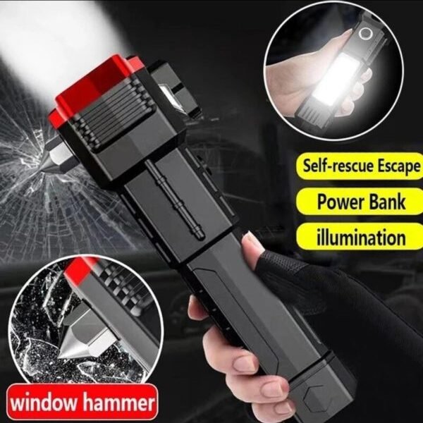 High-Power Rechargeable LED Torch Light