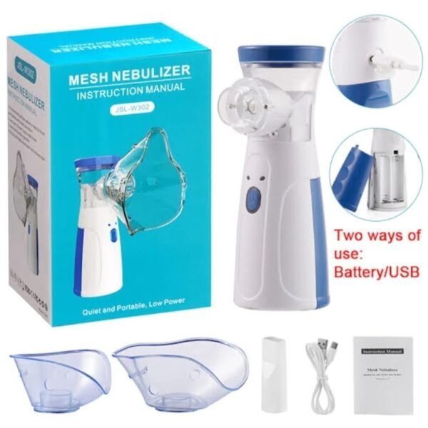 Portable mesh nebulizer rechargeable for kids and adults