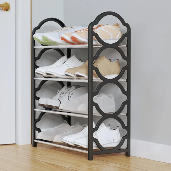 4 Layer Floor Standing Shoes Rack
